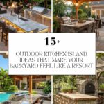 outdoor kitchen island ideas
