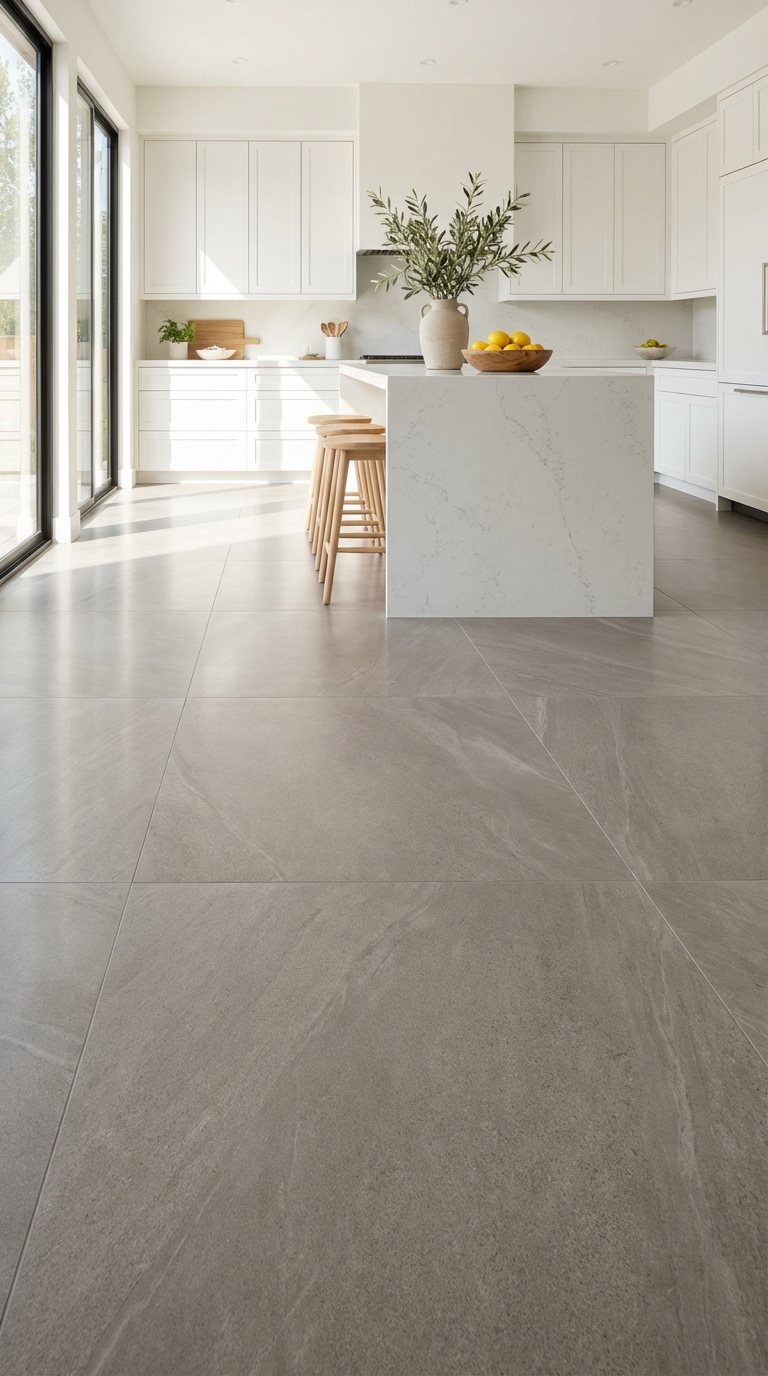 Large Format Porcelain Tile Elegance