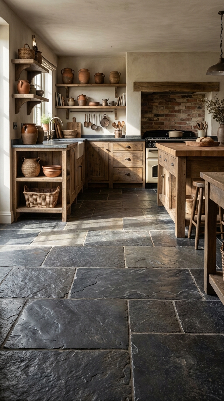 Airy Whitewashed Plank Flooring