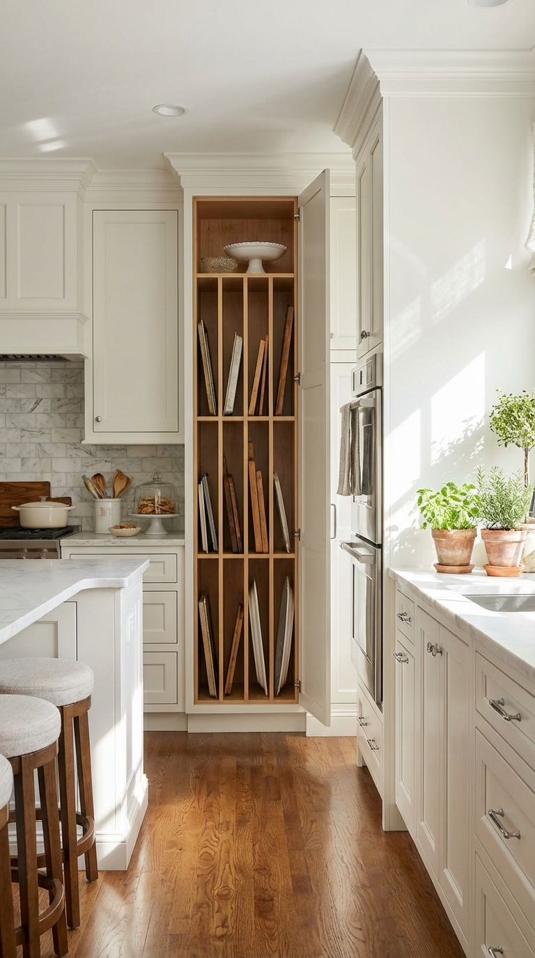 Vertical Tray Divider Cabinet