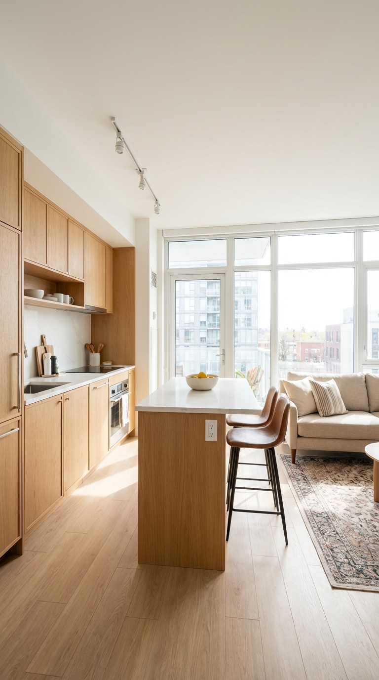 Minimalist Bright Kitchen with Clean Lines