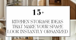 Kitchen Storage Ideas