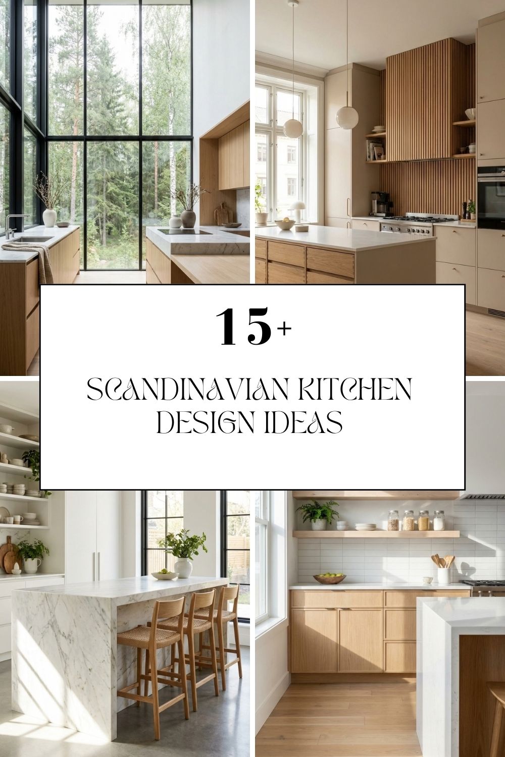 13 Scandinavian Kitchen Design Ideas That Look Minimalist, Elegant, and ...