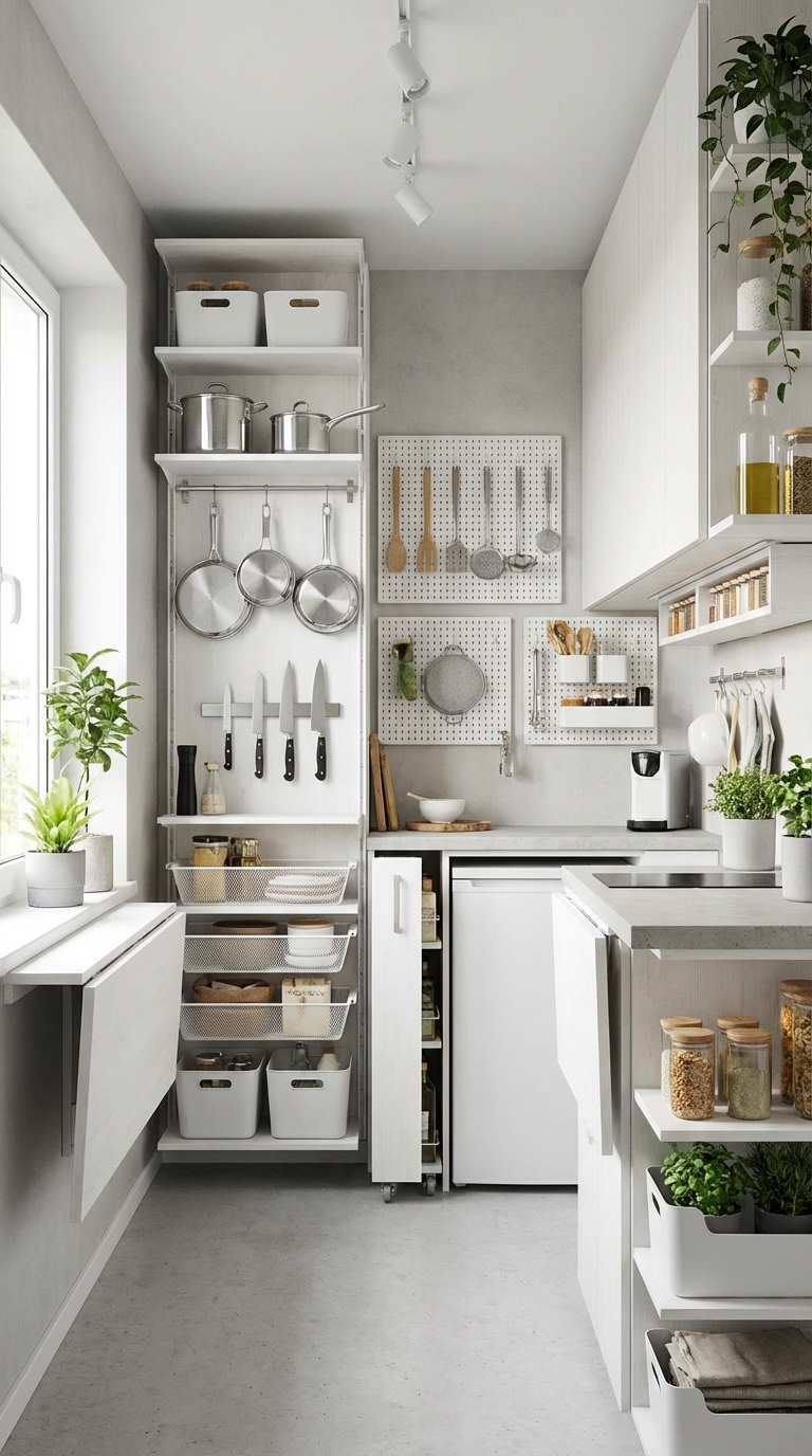 Maximize Tiny Footprints with Vertical Storage