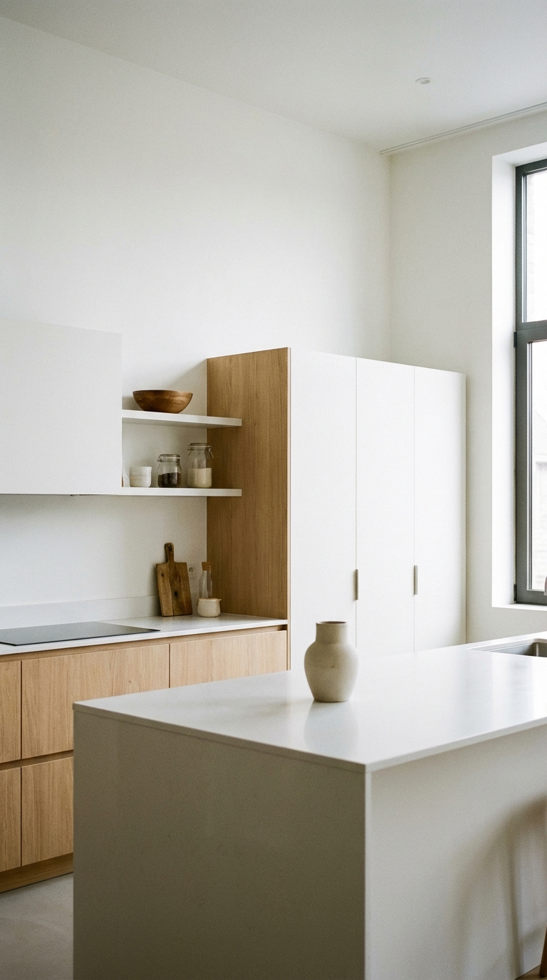 Achieve Serenity with "Hidden" Minimalist Storage