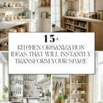 Kitchen Organization Ideas That Will Instantly Transform Your Space