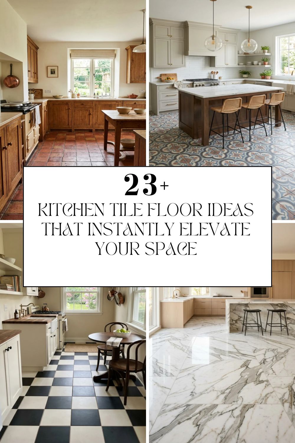 23 Kitchen Tile Floor Ideas That Instantly Elevate Your Space - Natgeos